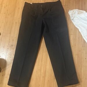 Dockers Men's Charcoal Dress Pants